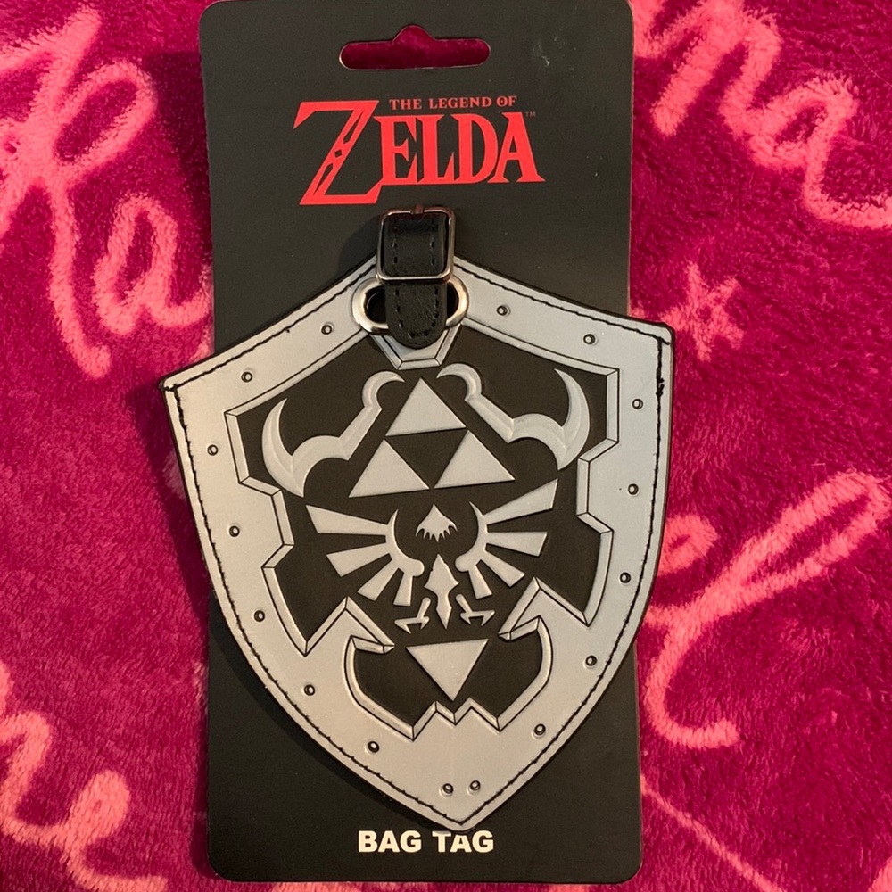 The Legend Of Zelda bag tag - new